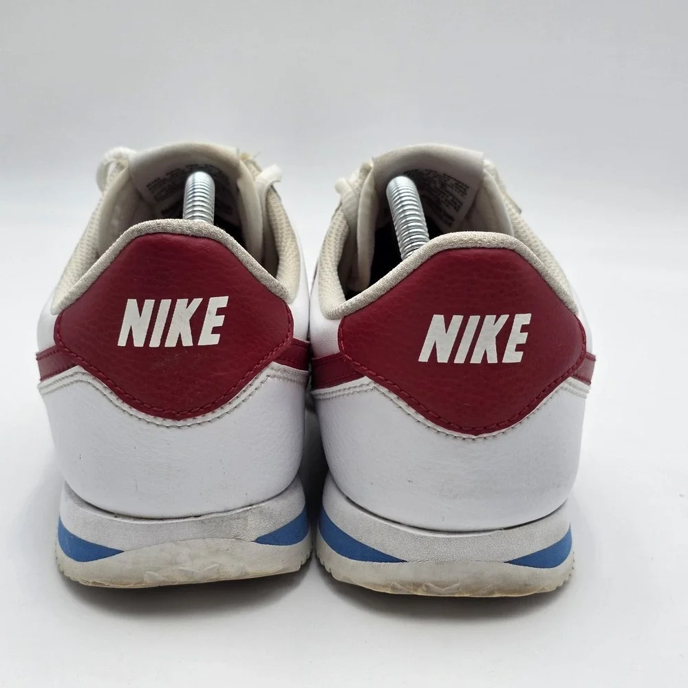 Nike Cortez Basic SL GS Forrest‎ Gump Youth 7Y  Women's8.5 White Red 904764-103